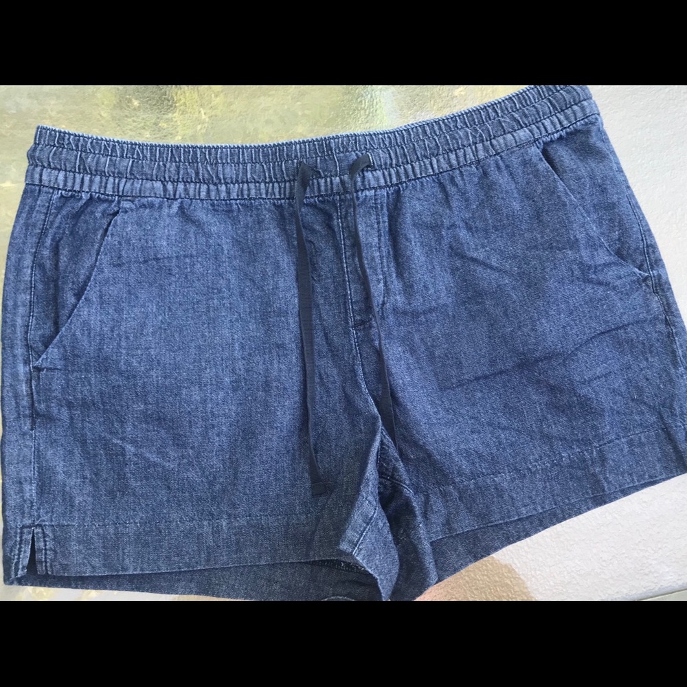 Mia Chambray Shorts